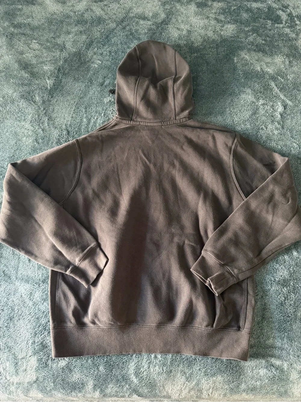 Nike Cougars Basketball Hooded Sweatshirt Gray Men's Medium